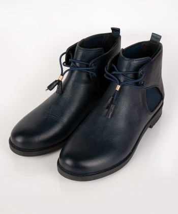 نیم بوت چرم زنانه شهر چرم Leather City مدل M055