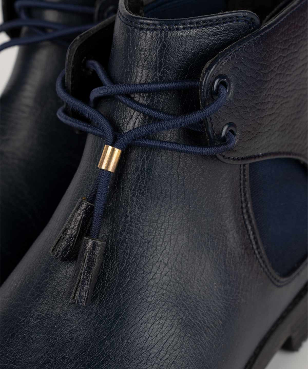 نیم‌بوت چرم زنانه شهر چرم Leather City مدل M055