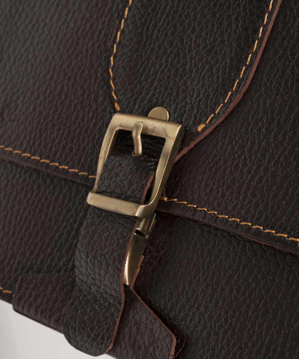کیف دوشی چرم شهر چرم Leather City مدل R210