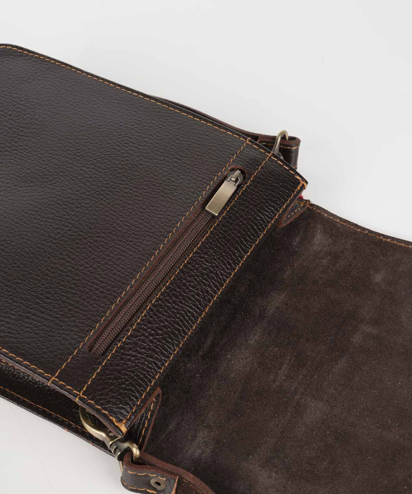 کیف دوشی چرم شهر چرم Leather City مدل R210