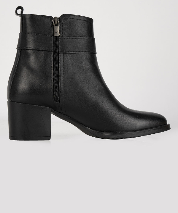 نیم‌بوت چرم زنانه شهر چرم Leather City مدل IR01025