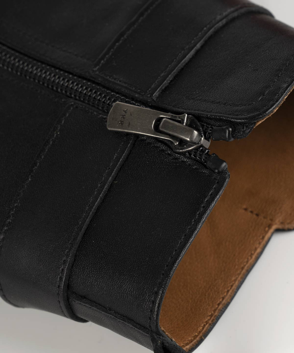 نیم‌بوت چرم زنانه شهر چرم Leather City مدل IR01025