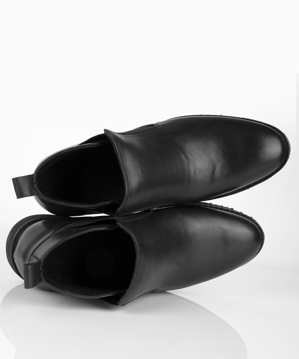 نیم بوت چرم مردانه شهر چرم Leather City مدلM8317