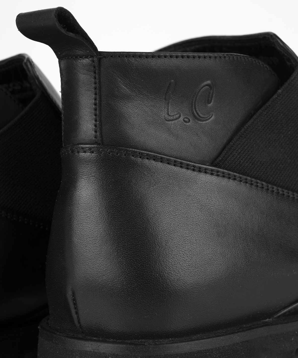 نیم بوت چرم مردانه شهر چرم Leather City مدلM8317