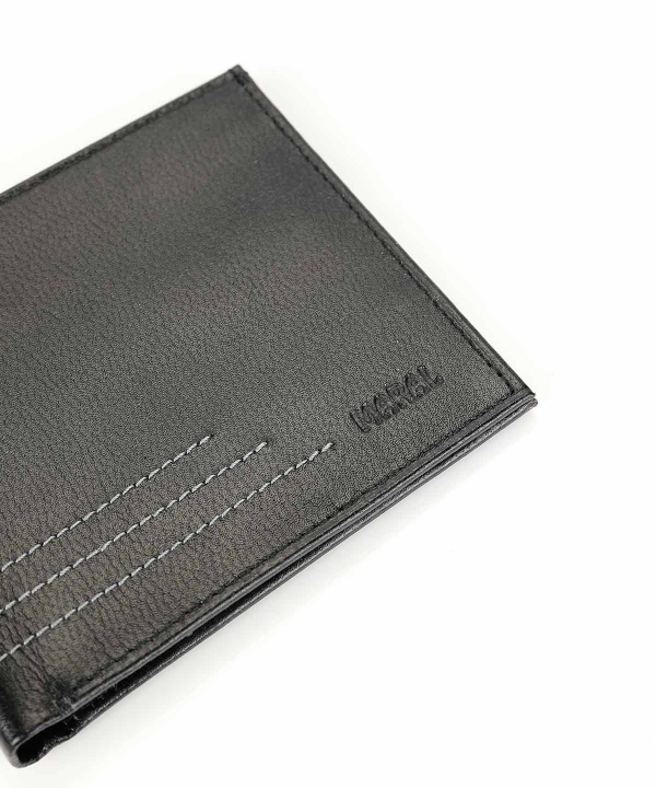 کیف پول چرم مردانه مارال چرم Maralleather مدل رسام