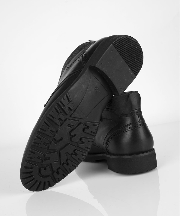 نیم بوت چرم مردانه شهر چرم Leather City مدل M8318