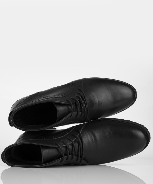 نیم بوت چرم مردانه شهر چرم Leather City مدل M8318