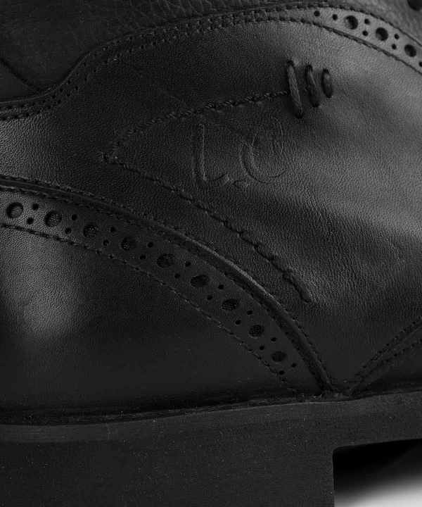 نیم بوت چرم مردانه شهر چرم Leather City مدل M8318