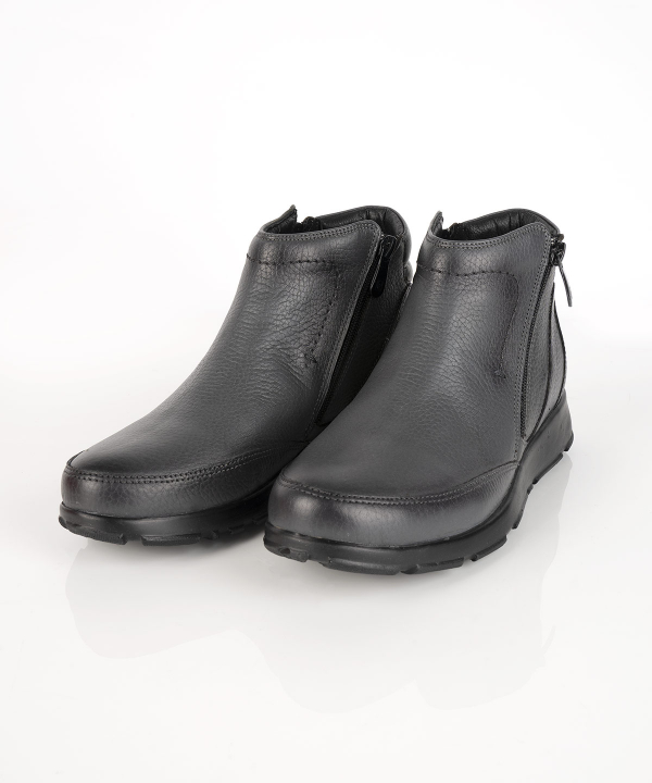 نیم بوت چرم زنانه شهر چرم Leather City مدل M6409