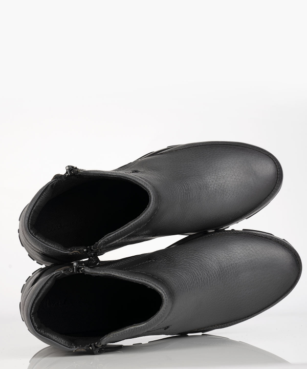 نیم بوت چرم زنانه شهر چرم Leather City مدل M6409