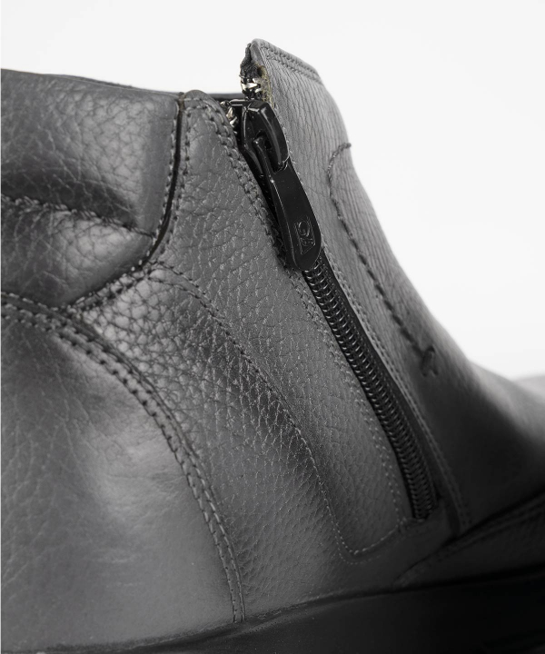نیم بوت چرم زنانه شهر چرم Leather City مدل M6409