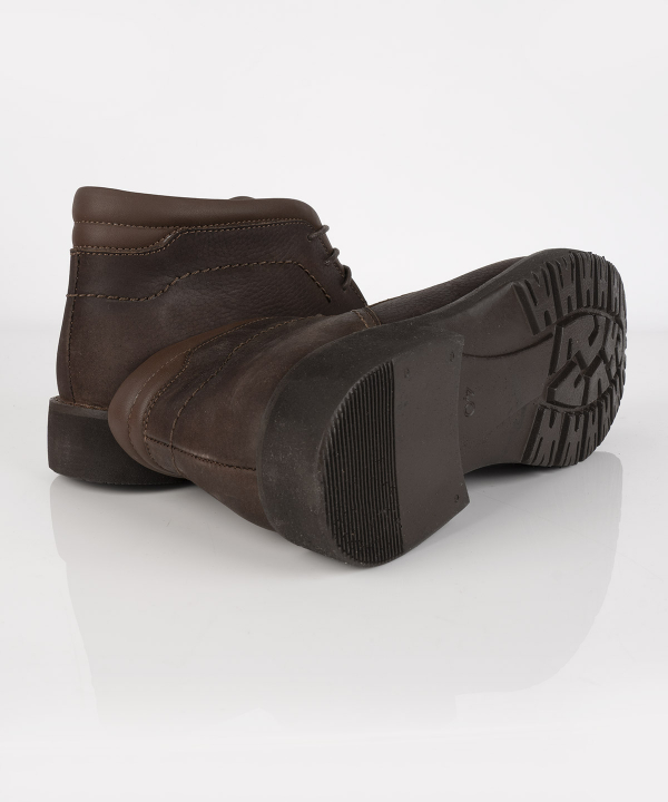 نیم بوت چرم زنانه شهر چرم Leather City مدل M8303