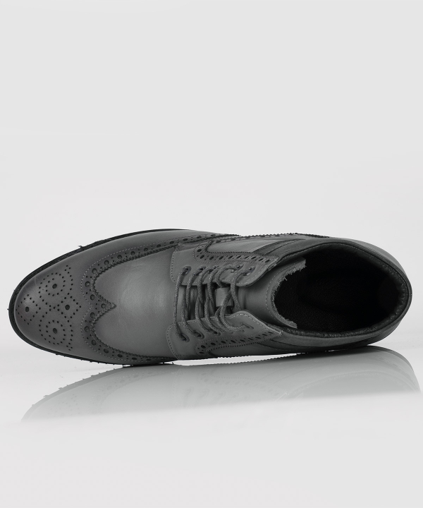 نیم بوت چرم مردانه شهر چرم Leather City مدل M8315
