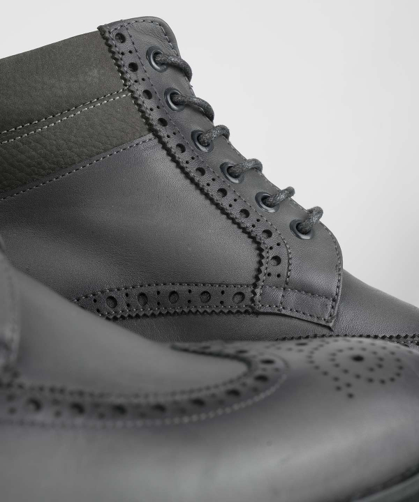 نیم بوت چرم مردانه شهر چرم Leather City مدل M8315