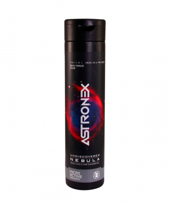 شامپو سر و بدن استرونکس Astronex مدل Undiscovered Nebula حجم 400 میلی لیتر