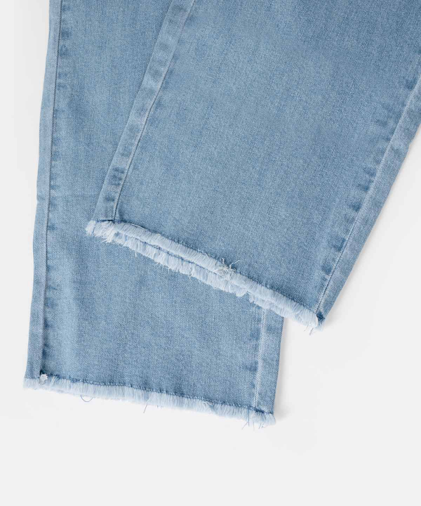 شلوار جین کوتاه زنانه راسته جین وست Jeanswest