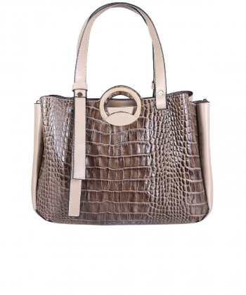 کیف دستی زنانه چرم طبیعی شهر چرم Leather City مدل MK1111643