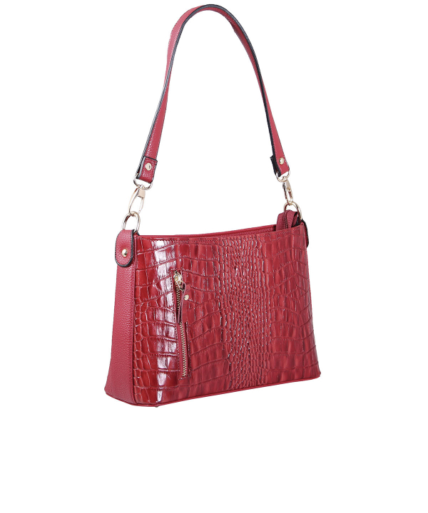 کیف دوشی زنانه چرم طبیعی شهر چرم Leather City مدل M1111693
