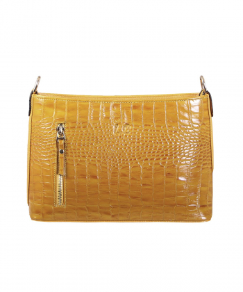 کیف دوشی زنانه چرم طبیعی شهر چرم Leather City مدل M1111693