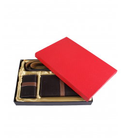 ست هدیه چرم مردانه شهر چرم Leather City مدل R101