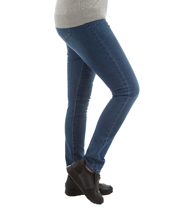 شلوار زنانه جین جذب آبی جین وست Jeanswest