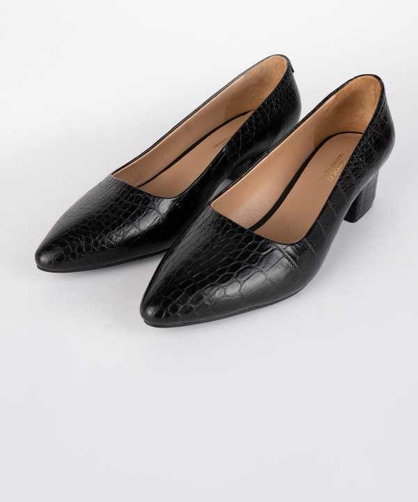 کفش چرم زنانه چرم کروکو Croco Leather مدل 21005569