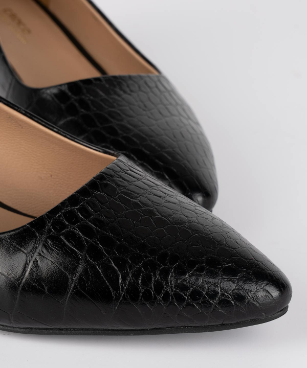 کفش چرم زنانه چرم کروکو Croco Leather مدل 21005569