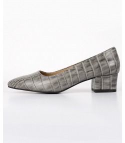 کفش زنانه چرم طبیعی چرم کروکو Croco Leather مدل 21005569