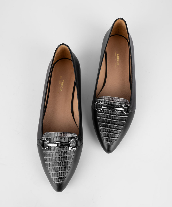 کفش زنانه چرم کروکو Croco Leather مدل 21005578