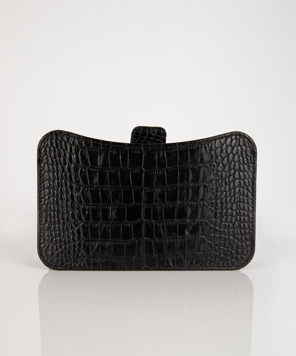کیف دوشی زنانه چرم کروکو Croco Leather مدل آنجلو