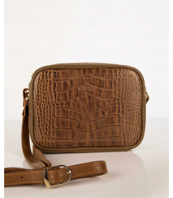 کیف دوشی زنانه چرم کروکو Croco Leather مدل ترزا
