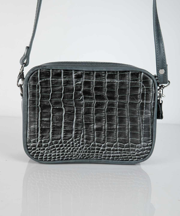 کیف دوشی زنانه چرم کروکو Croco Leather مدل ترزا