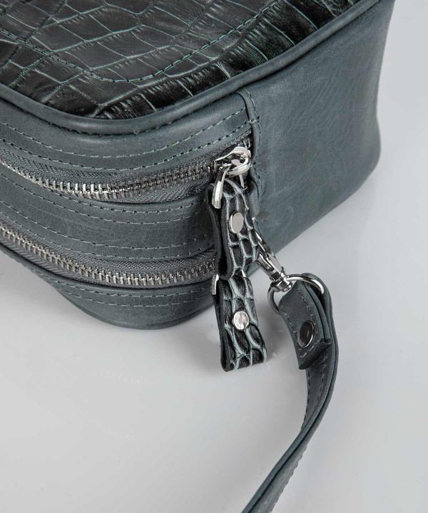کیف دوشی زنانه چرم کروکو Croco Leather مدل ترزا