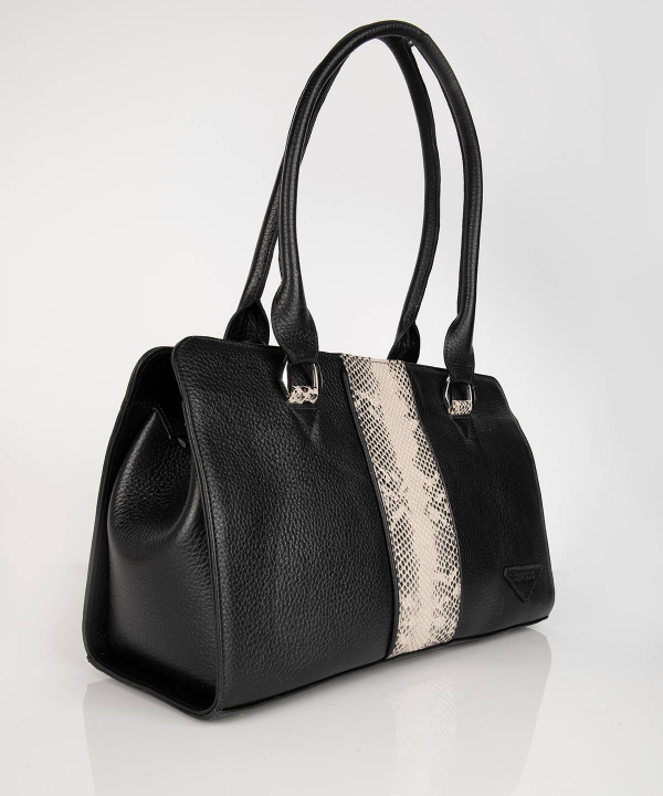 کیف دستی زنانه چرم کروکو Croco Leather مدل بوم باردو