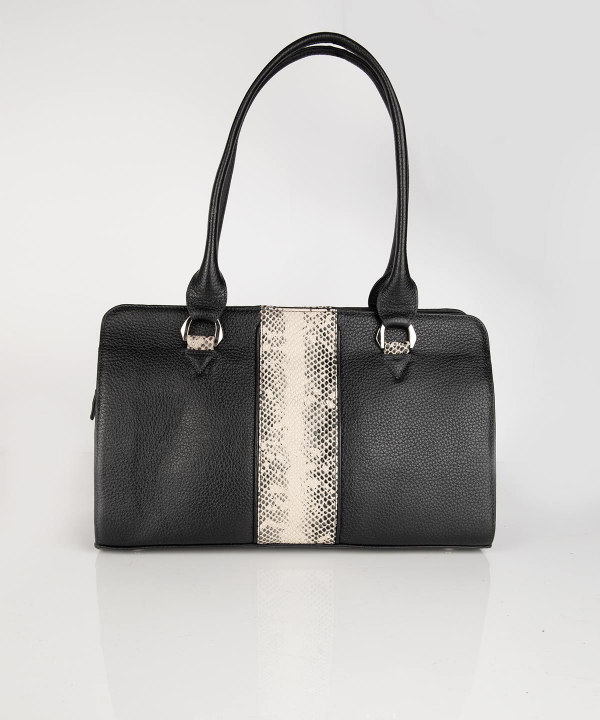 کیف دستی زنانه چرم کروکو Croco Leather مدل بوم باردو