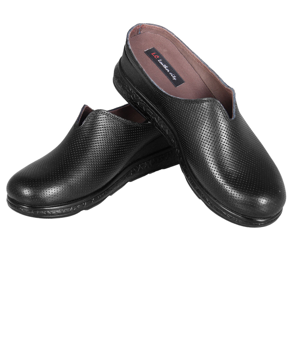 دمپایی چرم زنانه شهر چرم Leather City مدل F280