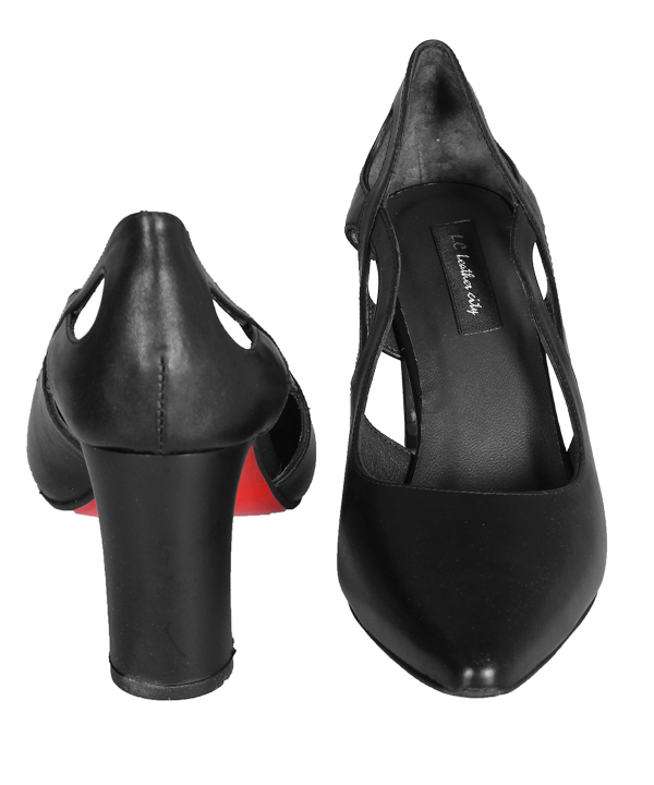 کفش پاشنه بلند زنانه شهر چرم Leather City مدل si259