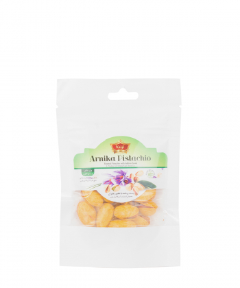 پسته برشته زعفرانی آرنیکا Arnika وزن 35 گرم