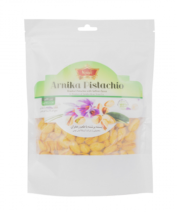 پسته برشته زعفرانی آرنیکا Arnika وزن 300 گرم
