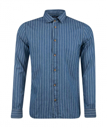 پیراهن راه راه مردانه جوتی جینز JootiJeans کد 11531101