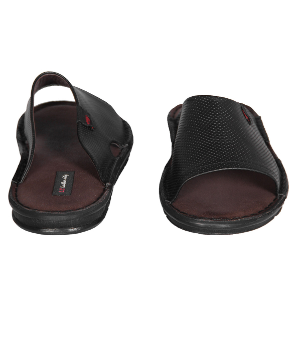دمپایی چرم مردانه شهر چرم Leather City مدل F6070