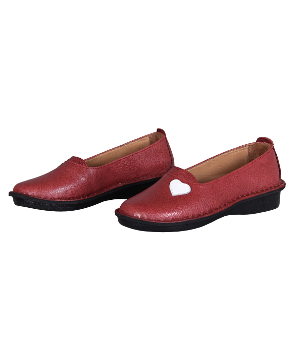 کفش چرم زنانه شهر چرم Leather City مدل IR01032
