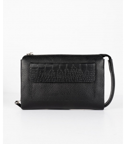 کیف پاسپورتی چرم طبیعی چرم کروکو Croco Leather مدل گوچی