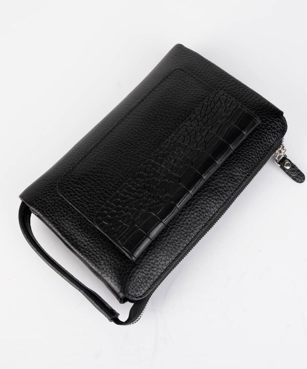 کیف پاسپورتی چرم کروکو Croco Leather مدل گوچی