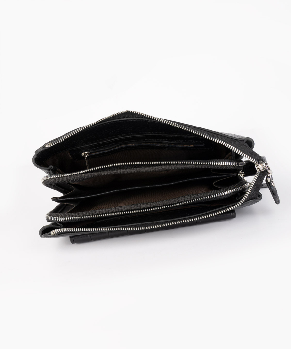 کیف پاسپورتی چرم کروکو Croco Leather مدل گوچی