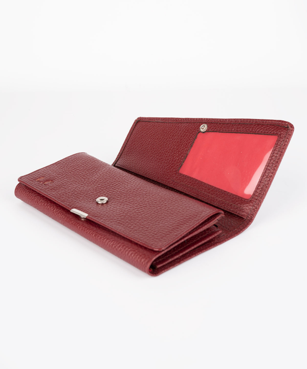 کیف پول چرم زنانه شهر چرم Leather City مدل R10