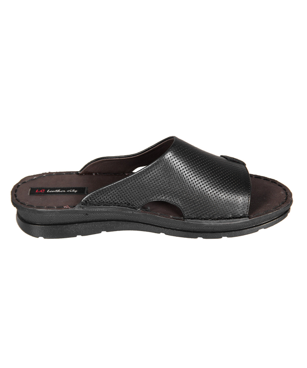 دمپایی چرم زنانه شهر چرم Leather City کد F4097