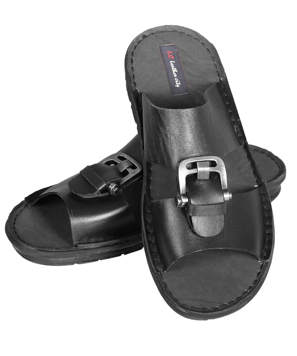 دمپایی مردانه شهر چرم Leather City مدل F6045