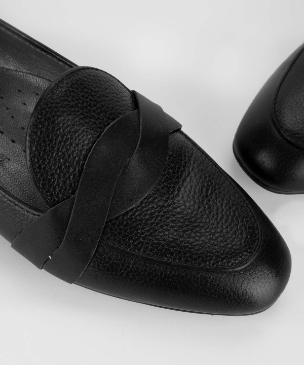 کفش چرم زنانه چرم مشهد Mashad Leather مدل J2361