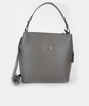 کیف دوشی زنانه چرم طبیعی مارال چرم Maral Leather مدل ترلان